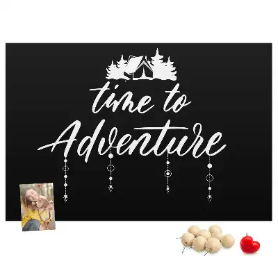 Travel Quote Printed Cork Memo Board