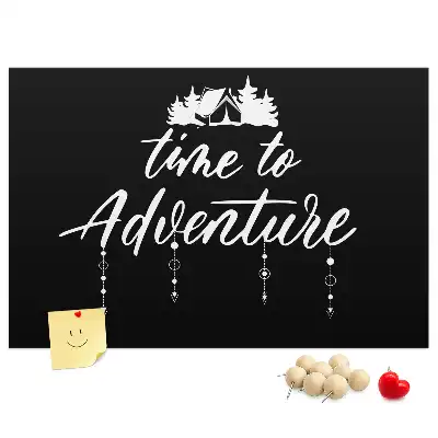 Travel Quote Printed Cork Memo Board