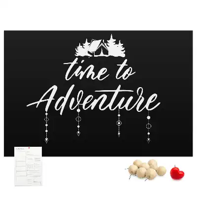 Travel Quote Printed Cork Memo Board