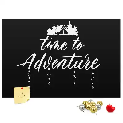Travel Quote Printed Cork Memo Board