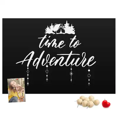 Travel Quote Printed Cork Memo Board