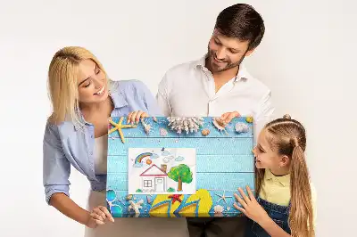 Seaside Themed Cork Memo Board