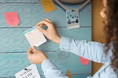 Printed Cork Board Seaside things