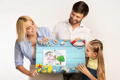 Seaside Themed Printed Cork Board