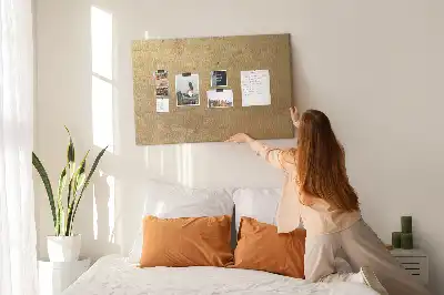 Printed Cork Memo Board Decorative canvas