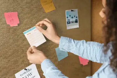 Printed Cork Memo Board Decorative canvas