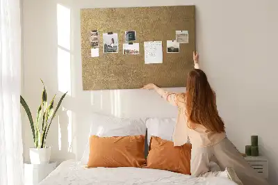 Printed Cork Memo Board Decorative canvas