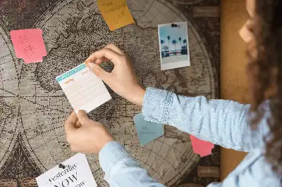Printed Old World Map Cork Board