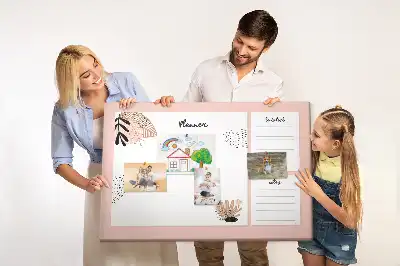 Printed Cork Board Notebook planner