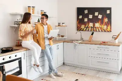 Cork memo board Barbecue