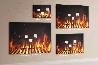 Cork Memo Board Barbecue Design