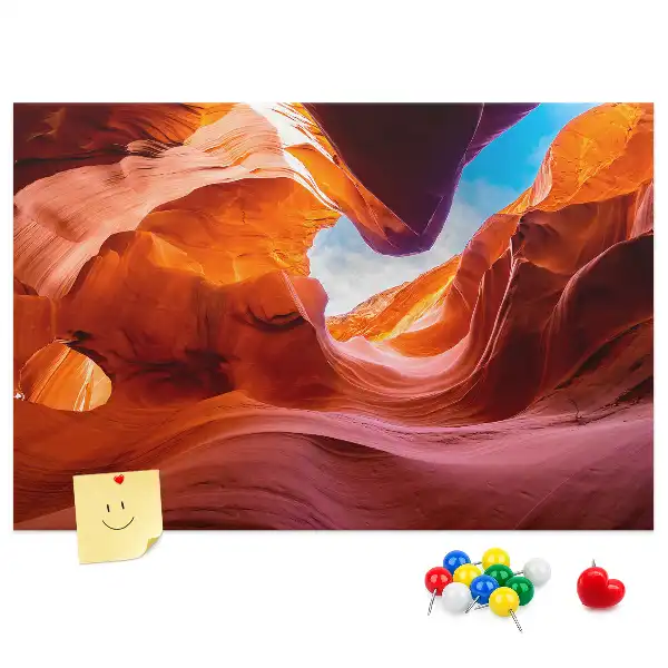 Printed Cork Board Canyon