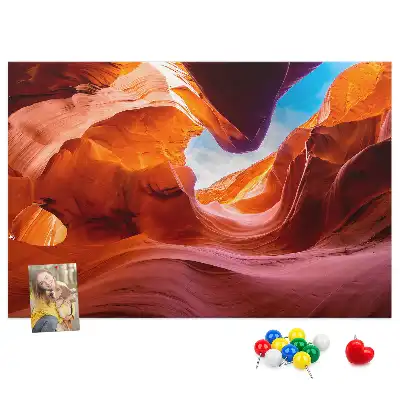 Printed Cork Board Canyon