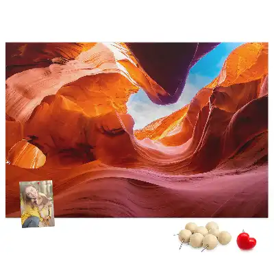 Printed Cork Board Canyon