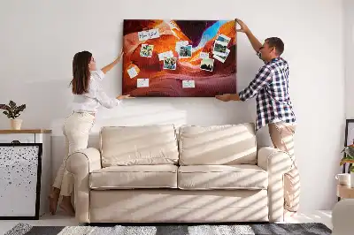 Printed Cork Board Canyon