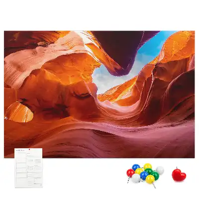 Canyon Printed Cork Board