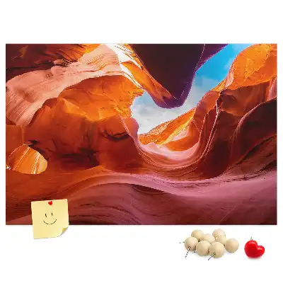 Canyon Printed Cork Board