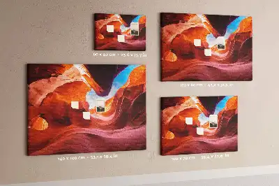 Canyon Printed Cork Board