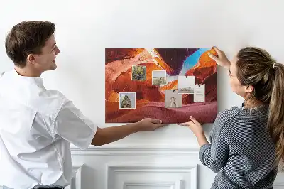 Printed Cork Board Canyon