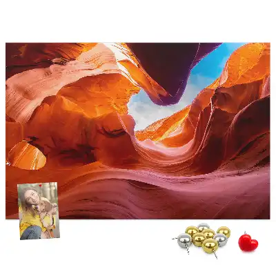 Printed Cork Board Canyon