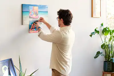 Tropical Island Cork Memo Board