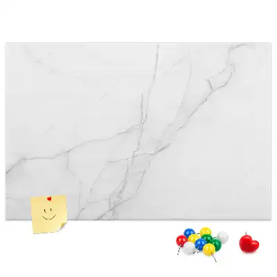 Cork memo board Decorative marble