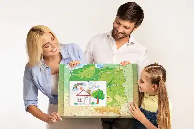 with physical map of Poland