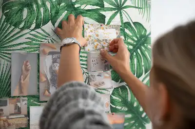 Monstera Leaf Cork Memo Board