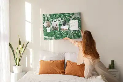 Monstera Leaf Cork Memo Board