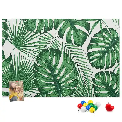 Monstera Leaf Cork Memo Board