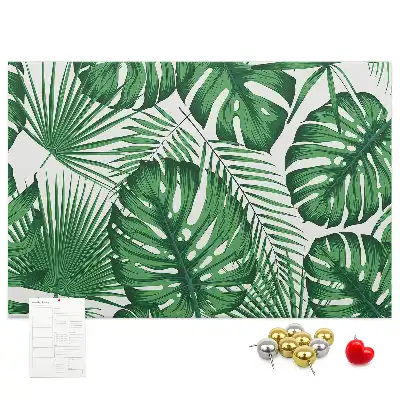 Monstera Leaf Cork Memo Board