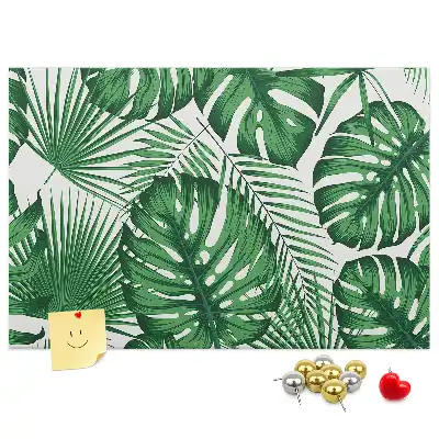 Monstera Leaf Cork Memo Board