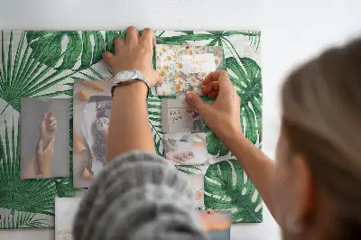Monstera Leaf Cork Memo Board