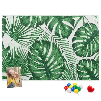 Monstera Leaf Cork Memo Board
