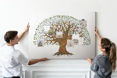 Tree Roots Cork Memo Board