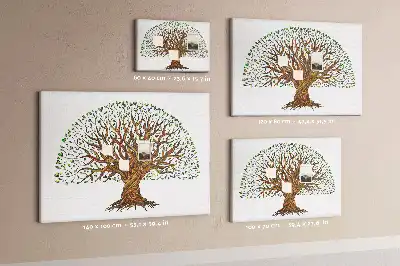 Cork memo board Tree roots