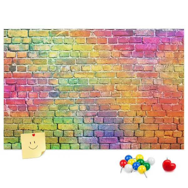 Printed Cork Wall Board