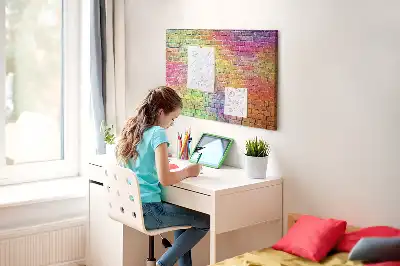 Printed Cork Wall Board