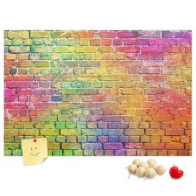 Printed Cork Wall Board