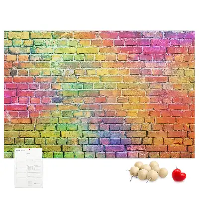 Printed Cork Wall Board