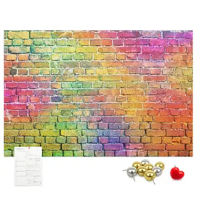 Printed Cork Wall Board