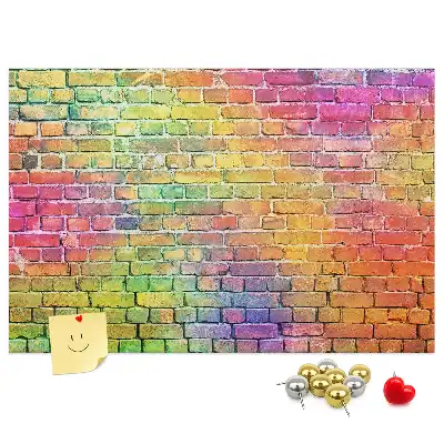 Printed Cork Wall Board