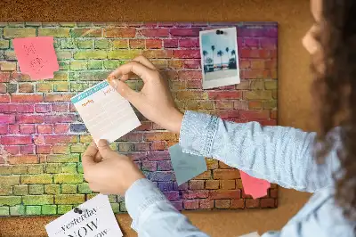 Printed Cork Wall Board
