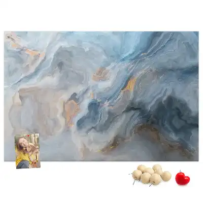 Marble Pattern Printed Cork Board