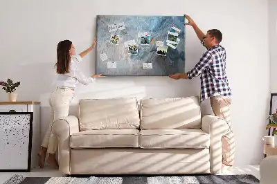 Marble Pattern Printed Cork Board