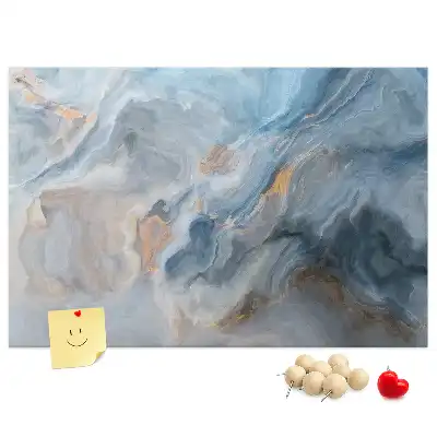 Marble Pattern Printed Cork Board