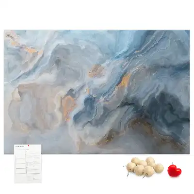 Marble Pattern Printed Cork Board