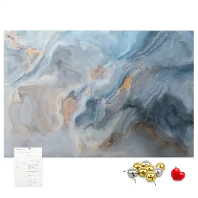 Marble Pattern Printed Cork Board