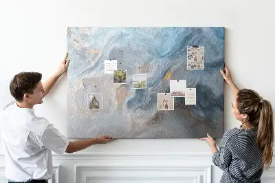 Printed Cork Board Marble pattern