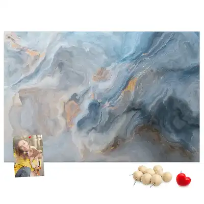 Printed Cork Board Marble pattern